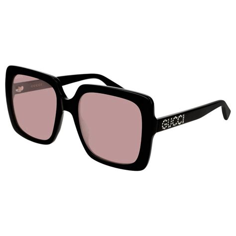 gucci pink rhinestone sunglasses|authentic Gucci sunglasses unisex.